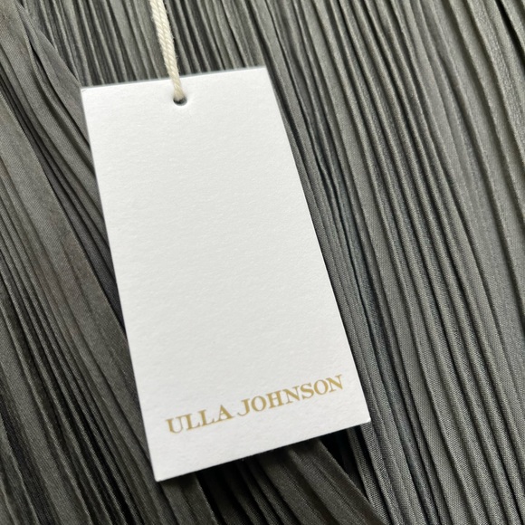 NWT Ulla Johnson size 4 silk jolee dress. Pleated all over. - Picture 3 of 10